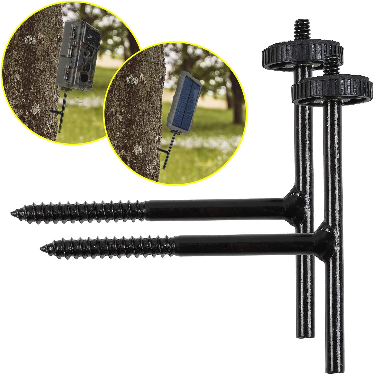 2x Supports fixation extérieure Caméra de Chasse