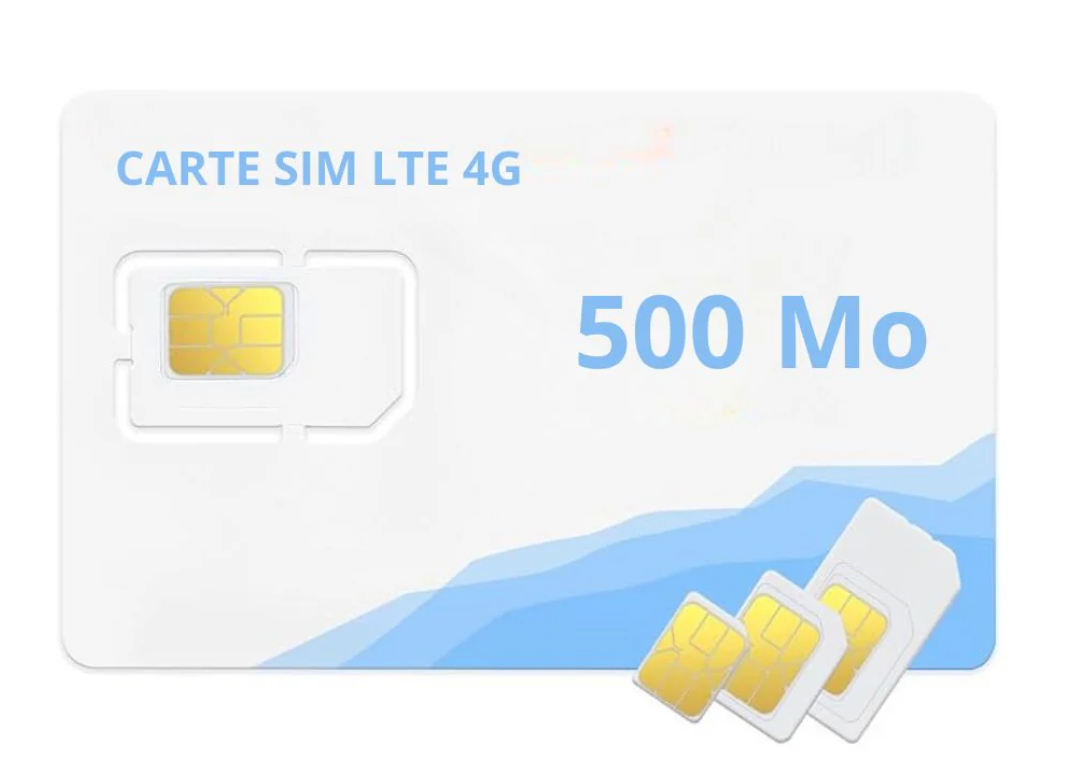 Carte SIM LTE 4G Prépayée Pour Camera de Chasse