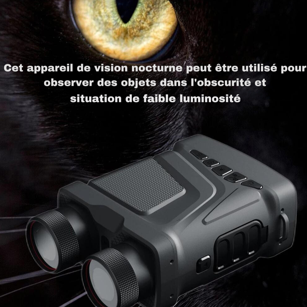 Jumelles Vision Nocturne X5 1080P – NVB790 infrarouges + Carte mémoire