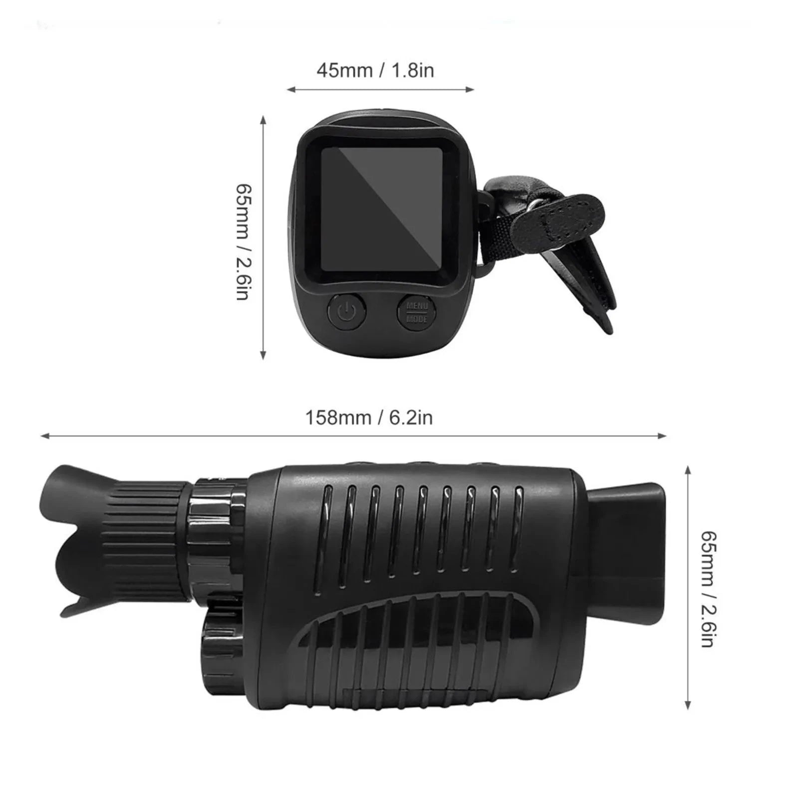 Monoculaire 5X Vision Nocturne