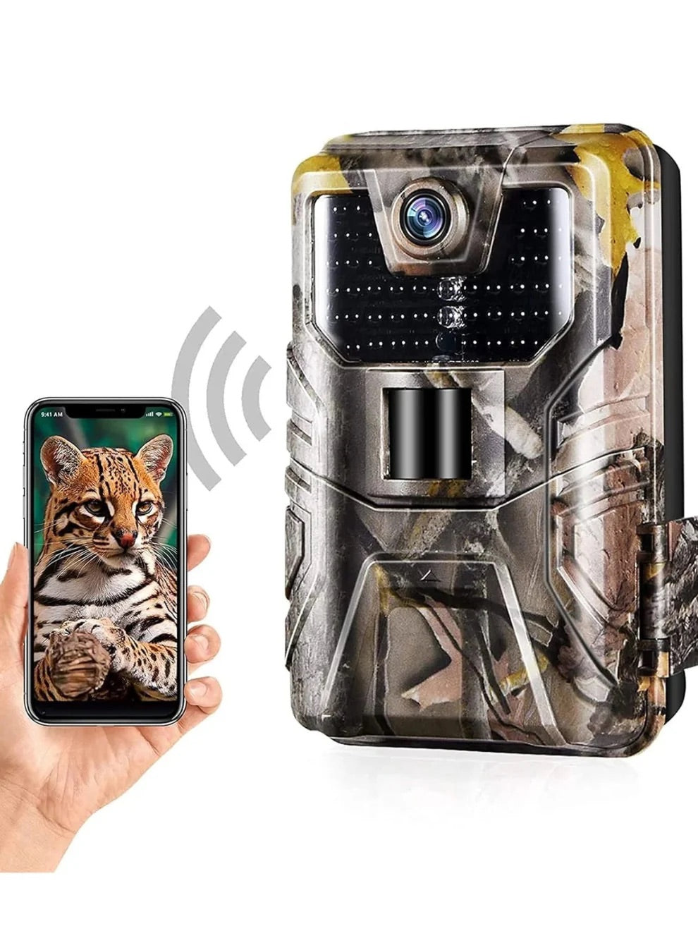 Caméra de Chasse avec Alertes SMS/MMS Vision Nocturne Surveillance