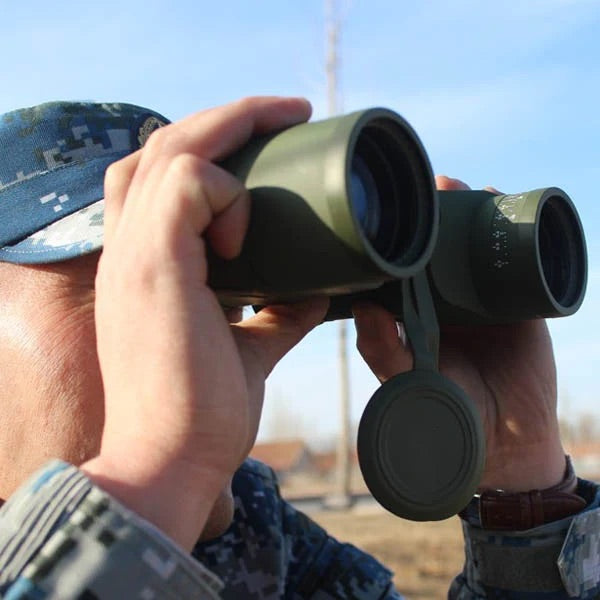 Jumelles Militaires 10x50 Boussole, Télémètre, Imperméables - Vision Nocturne