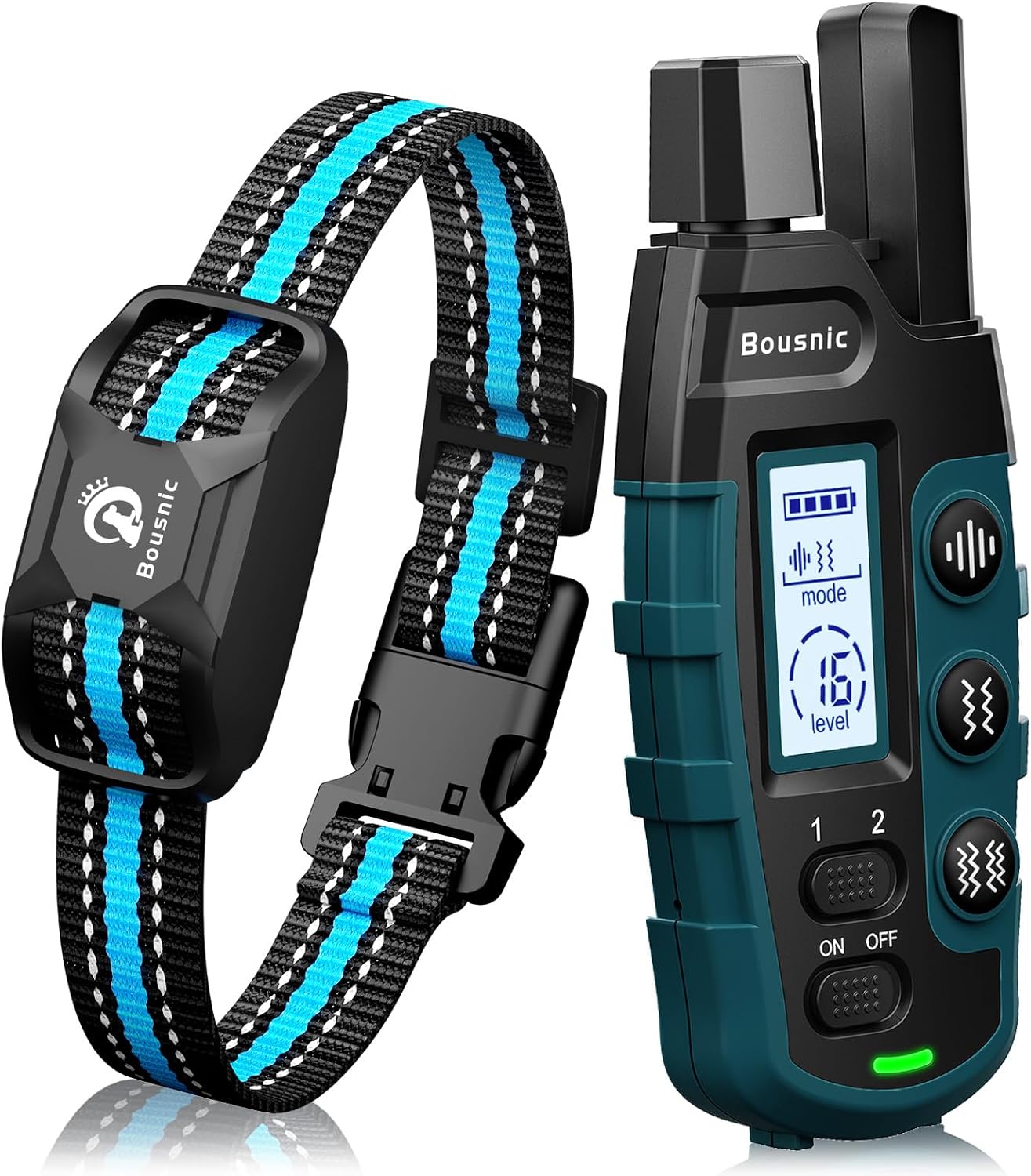 Collier anti aboiement pour Chien de 3000m avec Télécommande Dressage 