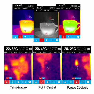 Caméra Thermique NOYAFA NFDOS - Détection Haute Précision & Imagerie IR