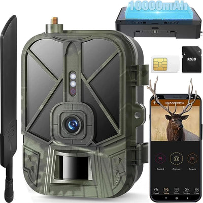 Caméra de Chasse 4G Connectée au Telephone SMS/MMS