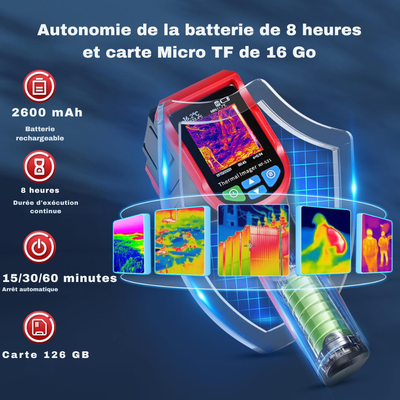 Caméra Thermique NOYAFA NFDOS - Détection Haute Précision & Imagerie IR