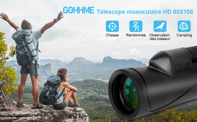 Telescope Monoculaires 80X100 Longue Vue
