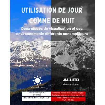 Monoculaire 5X infrarouge vision nocturne 4K