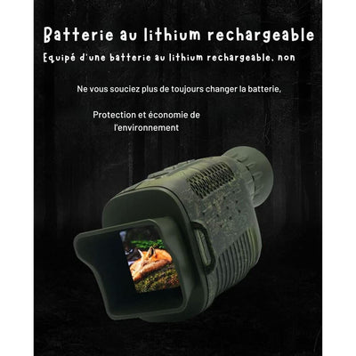 Monoculaire 5X infrarouge vision nocturne 4K