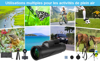 Telescope Monoculaires 80X100 Longue Vue