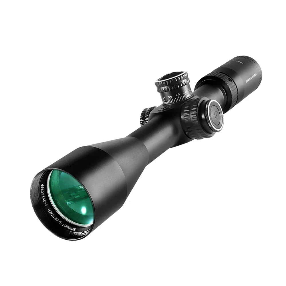 Schmidt Bender HD 5-22x50 FFP – Lunette de Précision pour la Chasse et le Tir Longue Distance