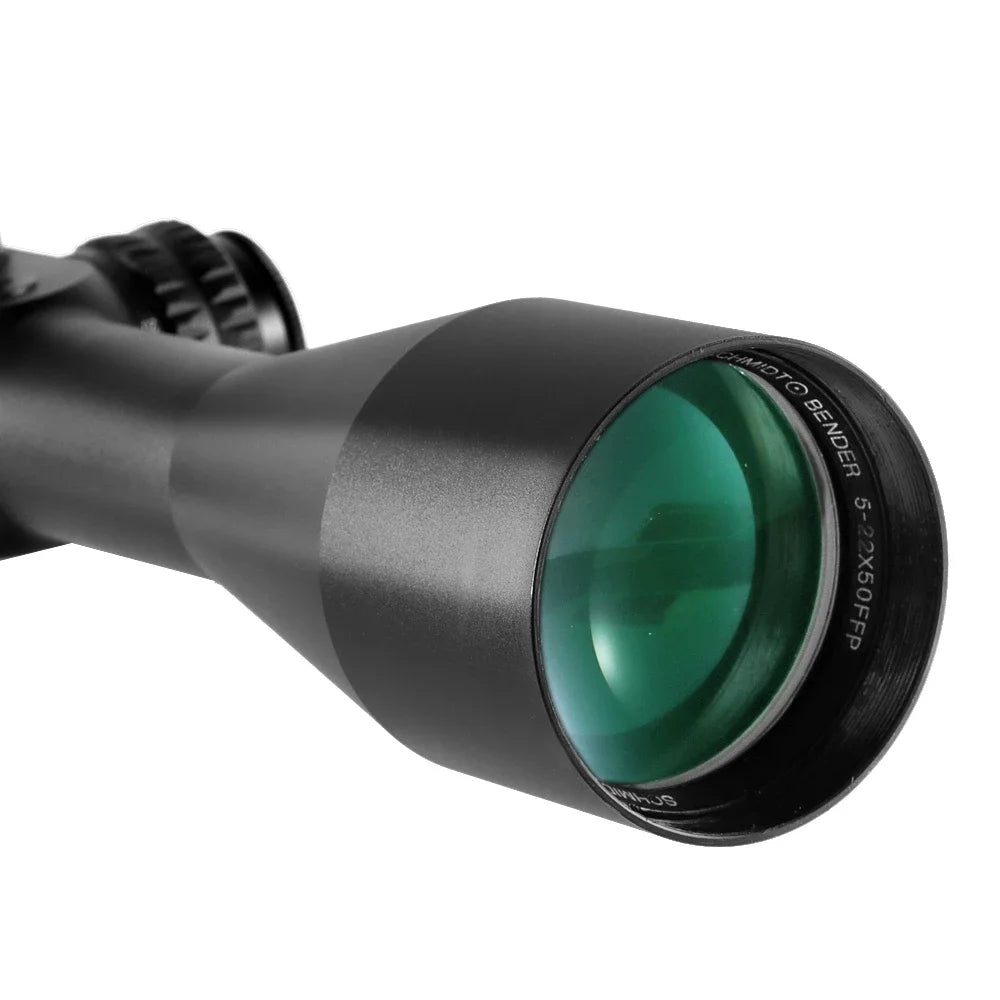 Schmidt Bender HD 5-22x50 FFP – Lunette de Précision pour la Chasse et le Tir Longue Distance