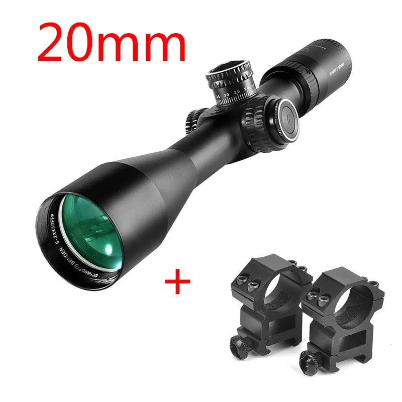 Schmidt Bender HD 5-22x50 FFP – Lunette de Précision pour la Chasse et le Tir Longue Distance