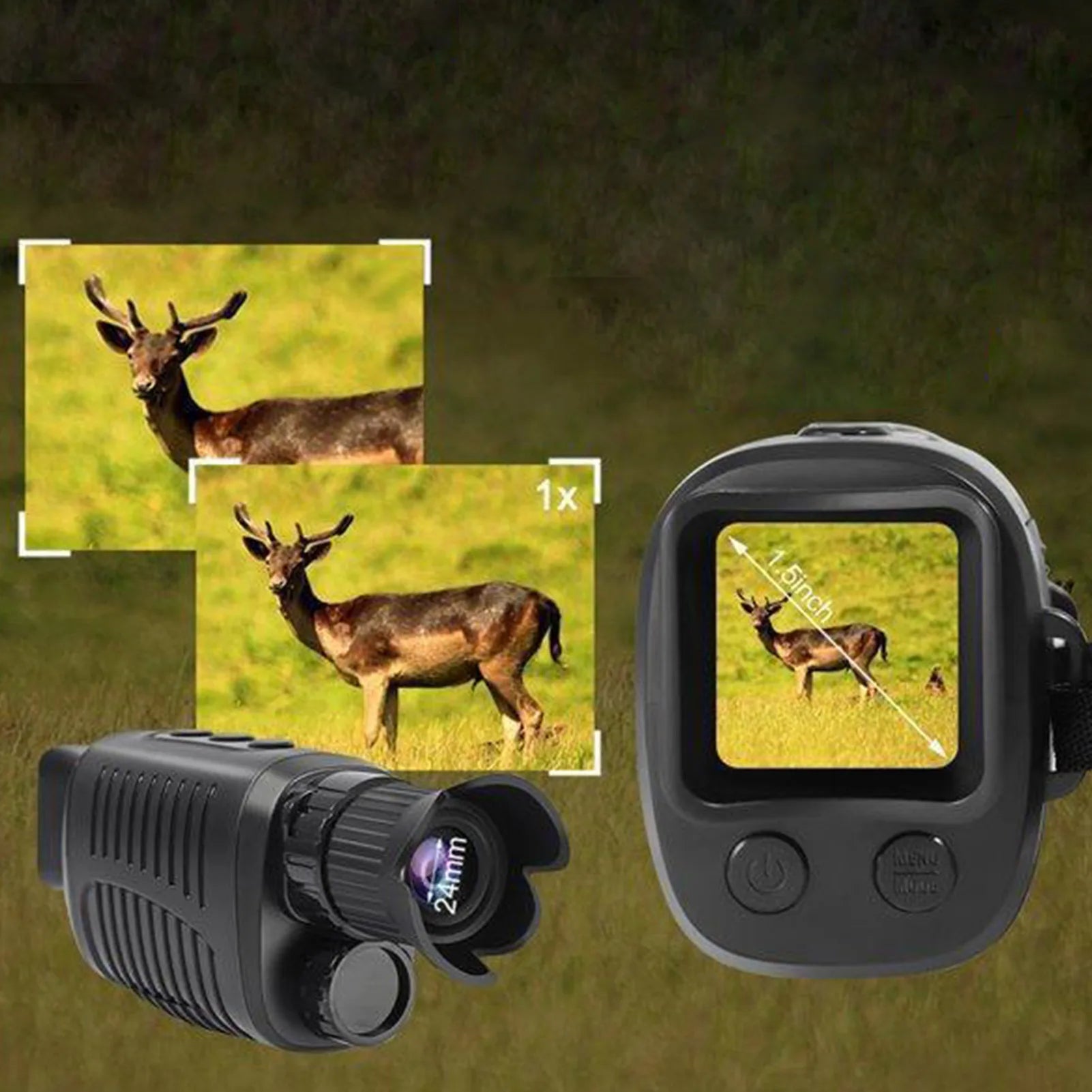 Monoculaire 5X Vision Nocturne