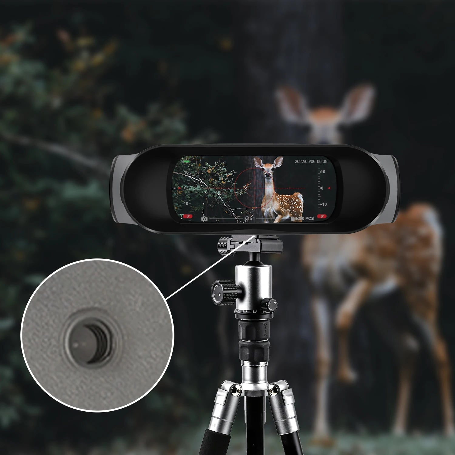 Jumelles à vision nocturne 8X Infrarouge Chasse