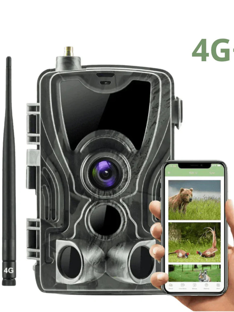 Caméra de Chasse 4G Connectée au téléphone Surveillance