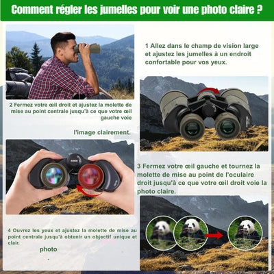 jumelles randonnée chasse 