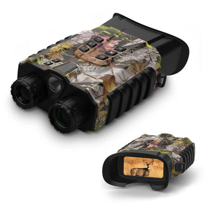 Jumelles Vision Nocturne HD 500m Militaire –Zoom 12x & Batterie Longue Durée