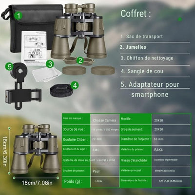 jumelles randonnée chasse