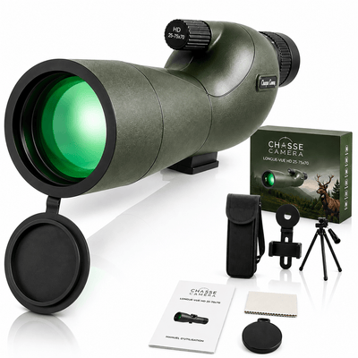 Longue vue 25-75x60 HD Télescope +Trépied