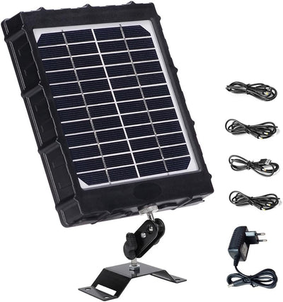 Kits de panneaux solaires 3W 8000mAh 12V/9V/6V sortie 5V