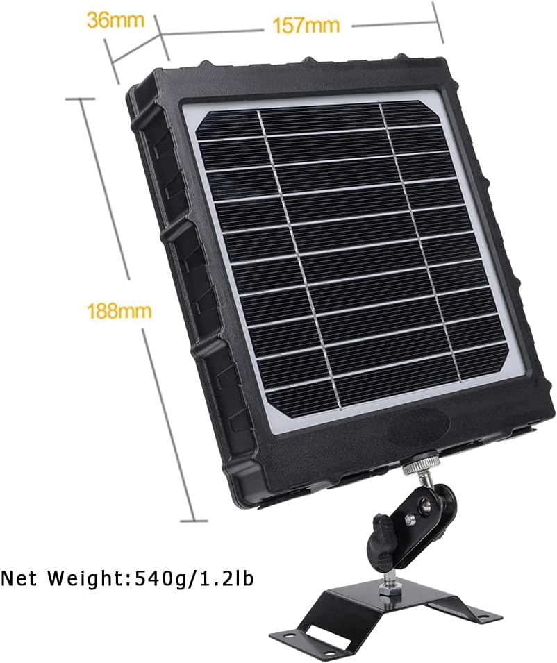 Kits de panneaux solaires 3W 8000mAh 12V/9V/6V sortie 5V