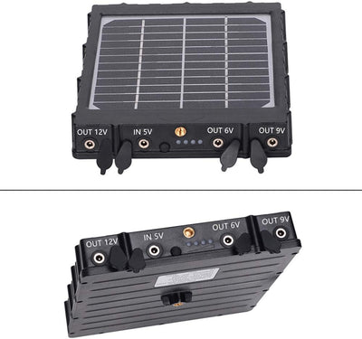 Kits de panneaux solaires 3W 8000mAh 12V/9V/6V sortie 5V